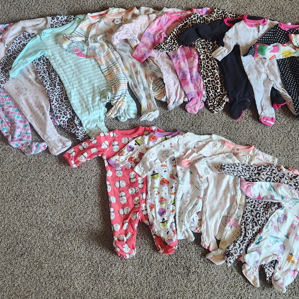 Old Navy Leopard Print Baby Onesie